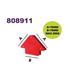 Lashoekmagneet 808911 trekkracht 20 kg