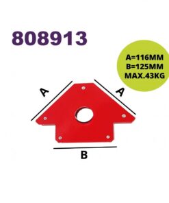 Lashoekmagneet 808913 trekkracht 43 kg