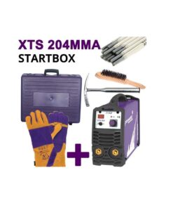 Parweld XTS204MMA electroden lasapparaat startbox inclusief opbergkoffer