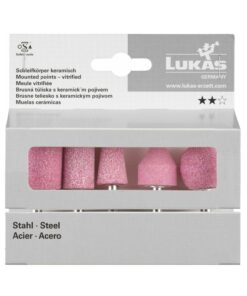 LUKAS slijpstiften set 5 stuks voor staal